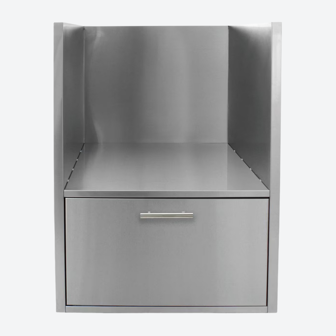 Funda de la parrilla isla Kamado 80.65 cm 31.75" BLAZE BLZ-KMDO-SLV-LT