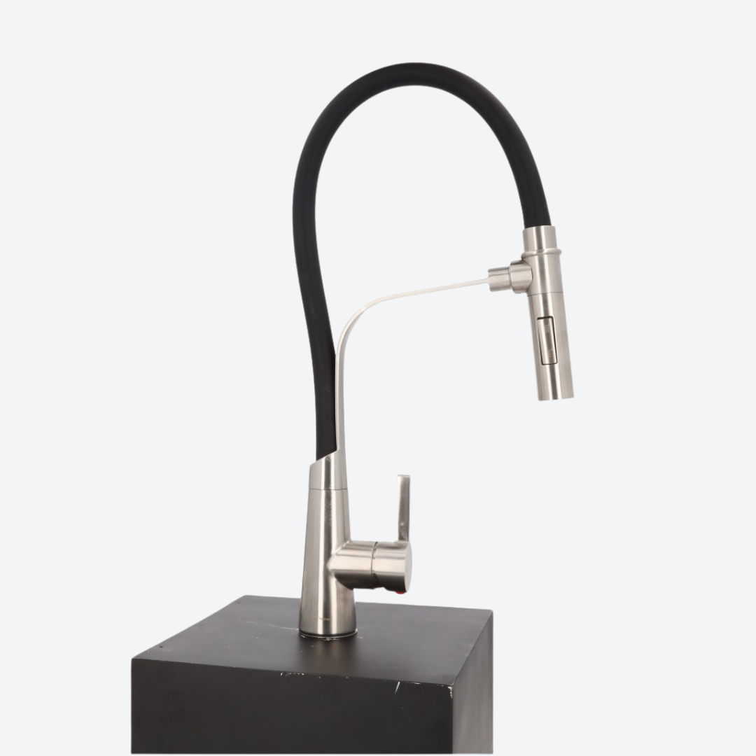 Grifo monomando de manguera flexible 25 cm 9.8" KELE KSS2202