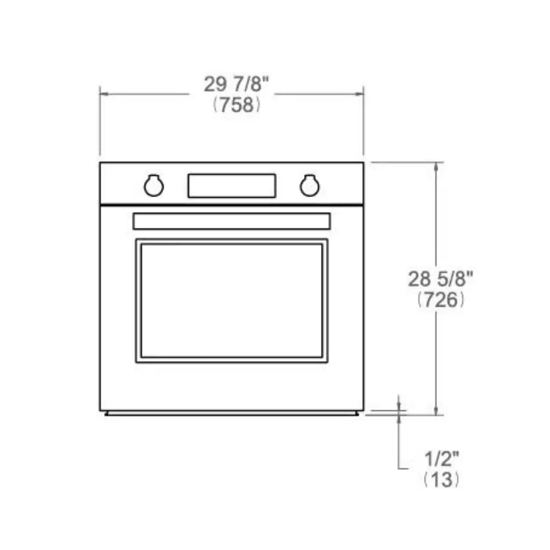 Horno Convección 30" BERTAZZONI - jamesandstevenmx