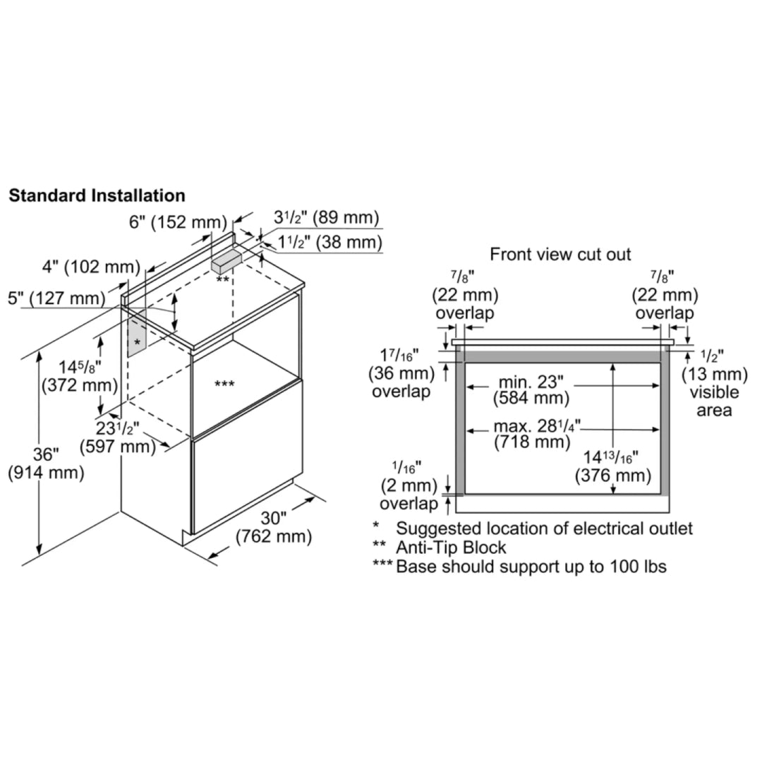 Horno Microondas Empotrado 30" Thermador - jamesandstevenmx