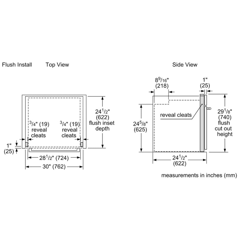 Horno Profesional de Pared Simple 30" Thermador - jamesandstevenmx