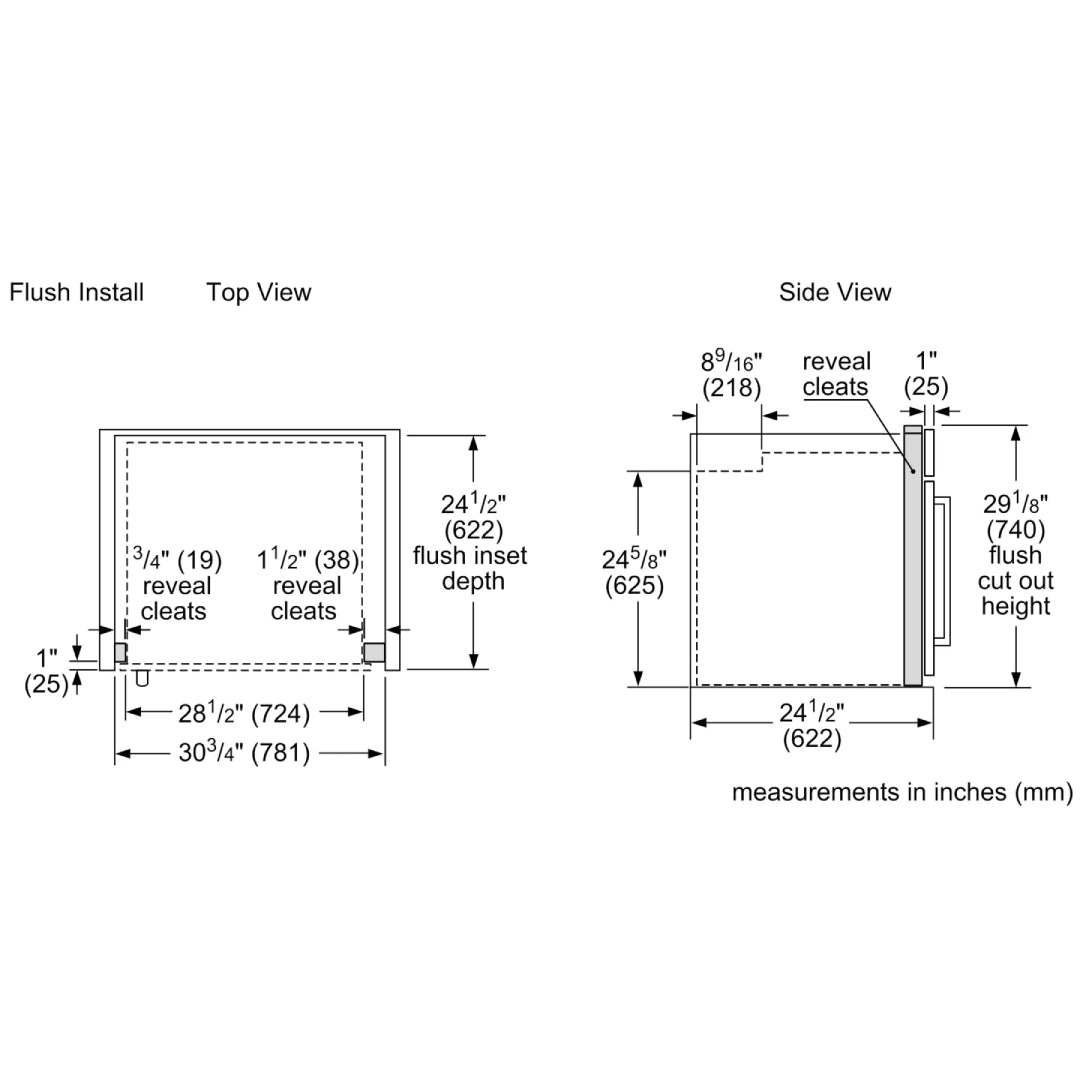 Horno de Pared Simple Masterpiece® 30" Thermador - jamesandstevenmx