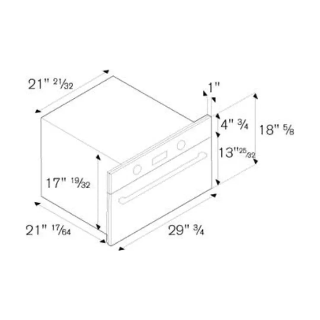 Horno de Vapor con Convección BERTAZZONI -  Bertazzoni horno de convección 