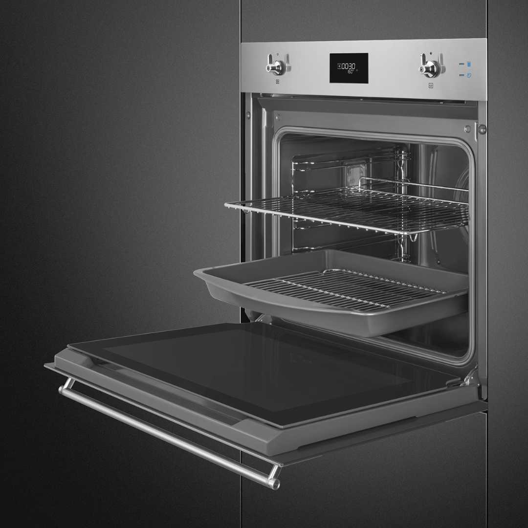 Horno eléctrico combinado con vapor 60cm SMEG