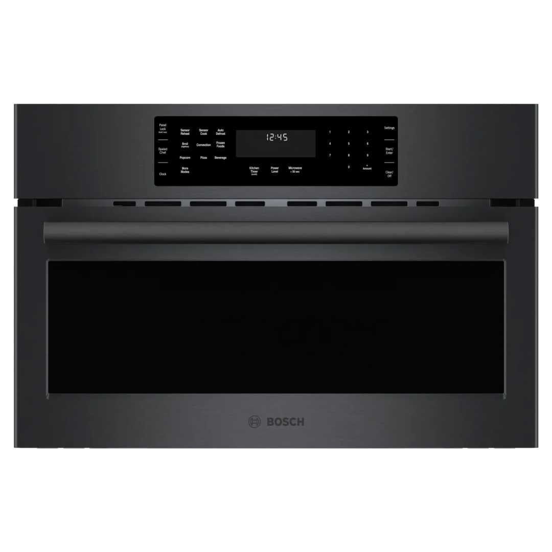 Horno rápido 30" inox negro Serie 800 BOSCH