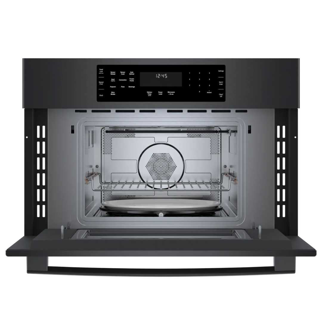 Horno rápido 30" inox negro Serie 800 BOSCH