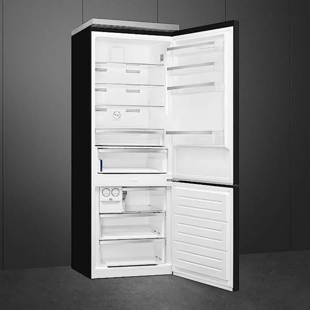 Refrigerador Bottom Mount negro SMEG - jamesandstevenmx