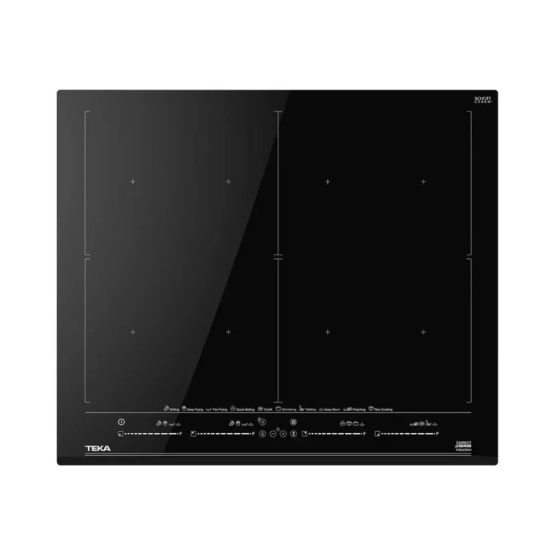 Parrilla vitrocerámica de inducción de 7 zonas con Touch Control TEKA - jamesandstevenmx