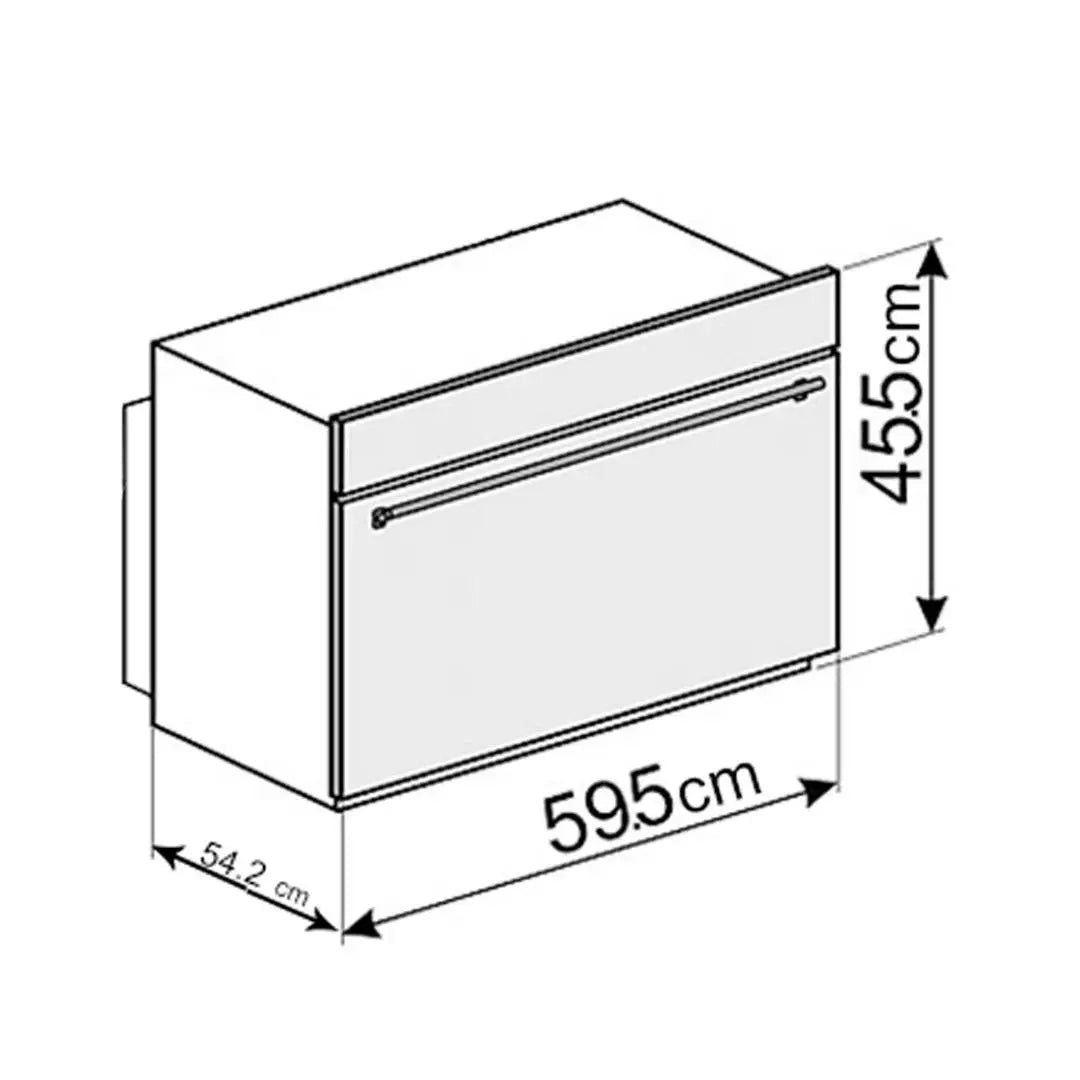 Horno de microondas con grill SMEG - jamesandstevenmx