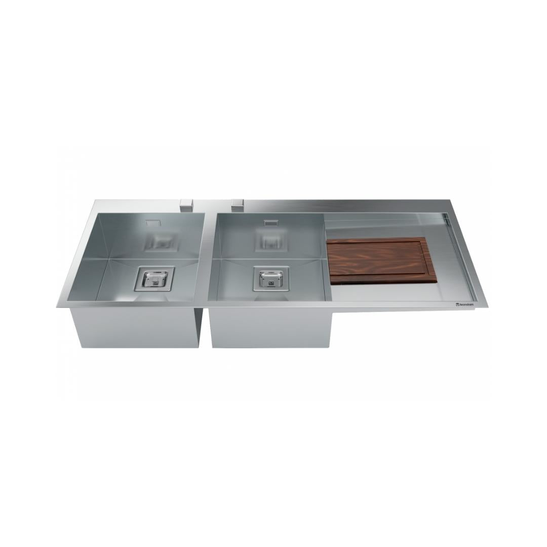 Tarja superior para cocina Tecnolam CLARK116X50 2v
