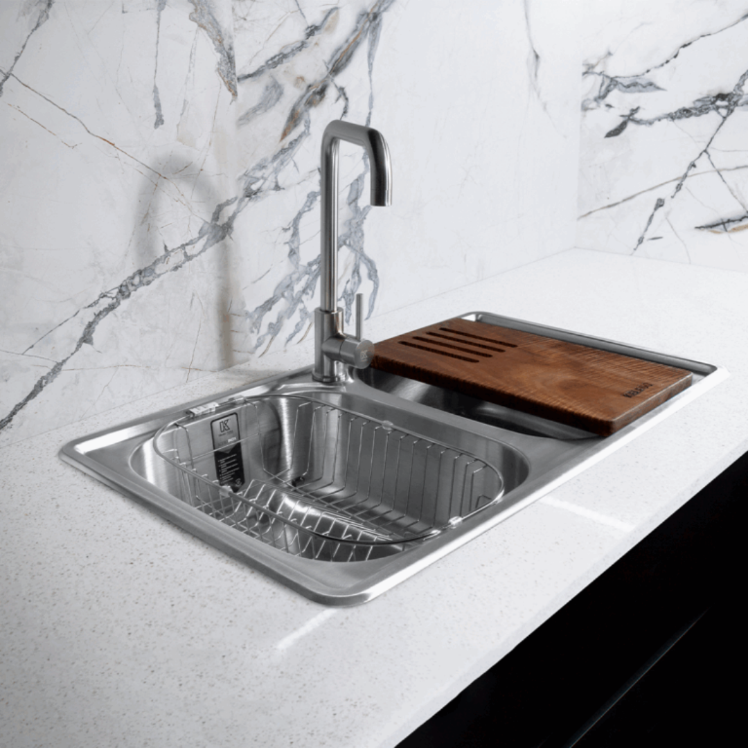 Kit Tarja + Llave Monomando + Accesorios Kele Go 1  83.8 cm 33" KELE KTD3319 KSS1103A