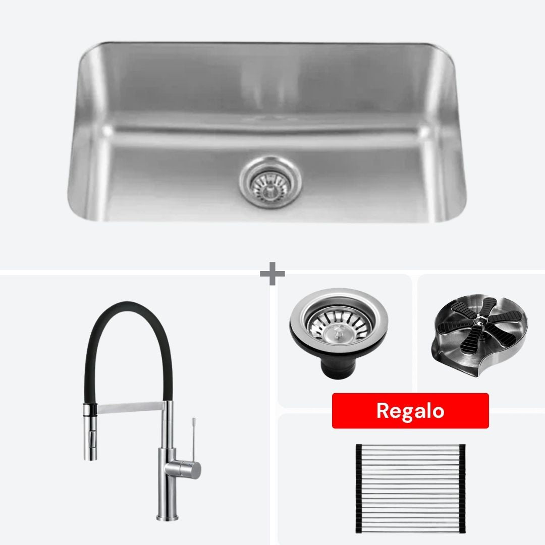 Kit Tarja + Llave Monomando + Accesorios Master combo 2  76.2 cm 30" KELE KUS3018-10 KSS1215-BL