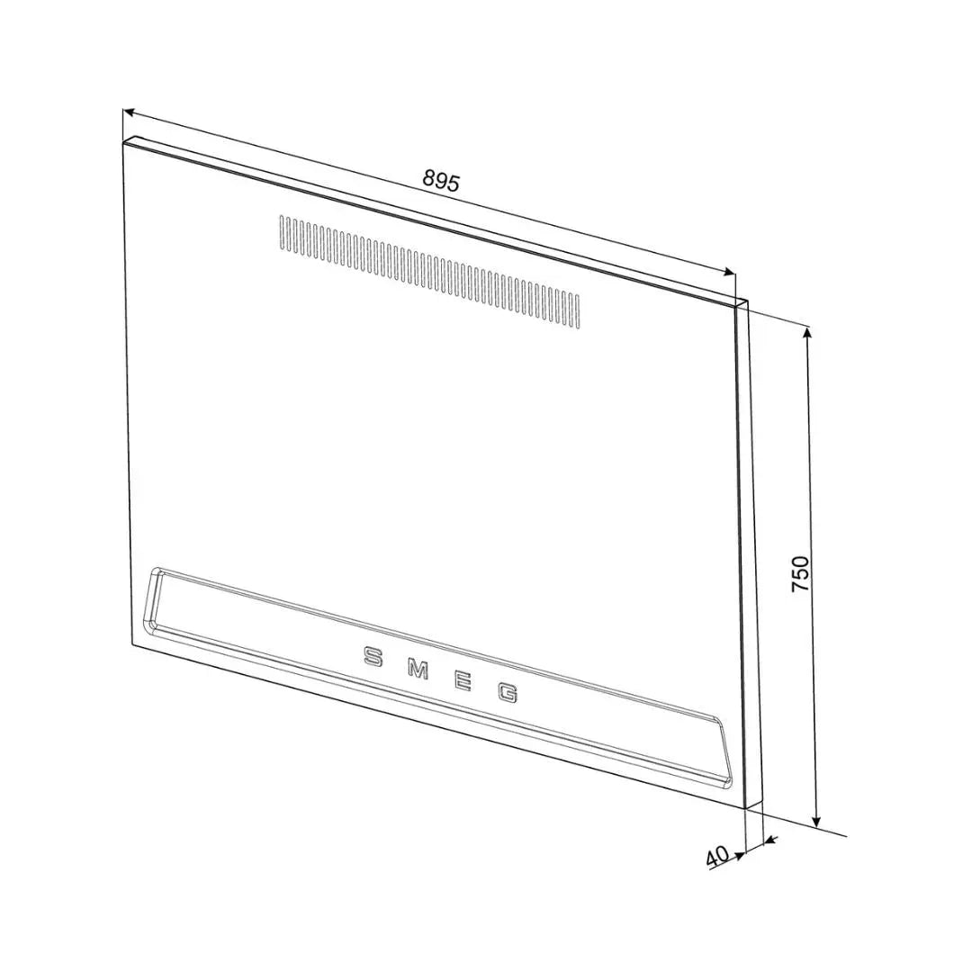 Kit backsplash para estufa SMEG - jamesandstevenmx