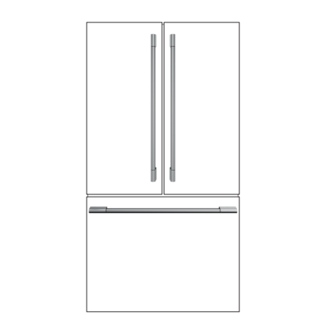 Kit de manija para refrigerador de 36" FULGOR MILANO F7HK36FFBS