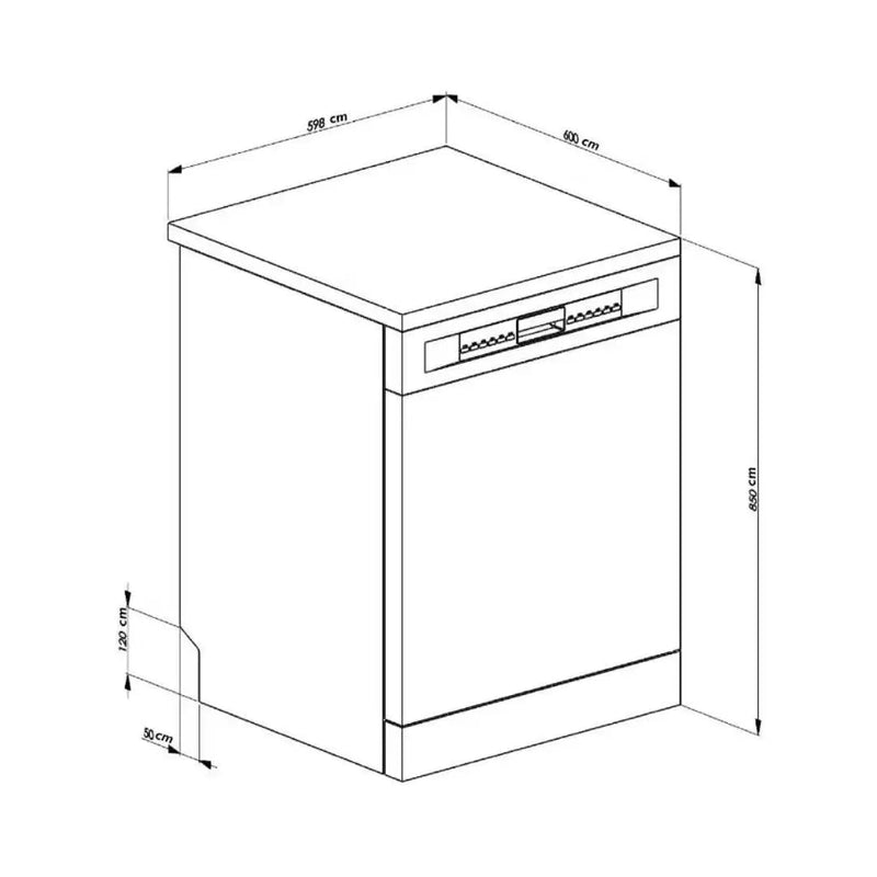 Lavavajillas libre instalación SMEG - jamesandstevenmx