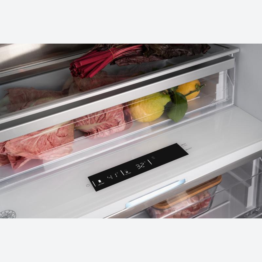 Refrigerador de columna empotrado 76.20 cm 30″ BERTAZZONI REF30RCBPNV 
