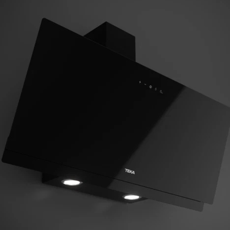 Campana de pared Cristal negro 89.8 cm  35.35" TEKA EASY DVN 94030 TCL BK
