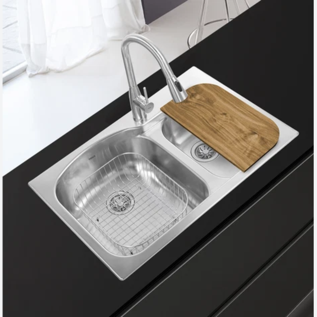 Paquete de fregadero con accesorios 84.0 cm 33" TEKA MAESTRO DM 33.22 2B