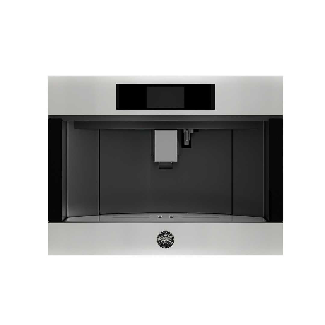 Máquina de café empotrable con páneles de acero inoxidable 59.69 cm 23.5″ BERTAZZONI CM242WTXT