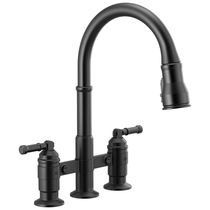 Mezcladora de Cocina Pull-Down de Puente - Broderick - Delta - jamesandstevenmx