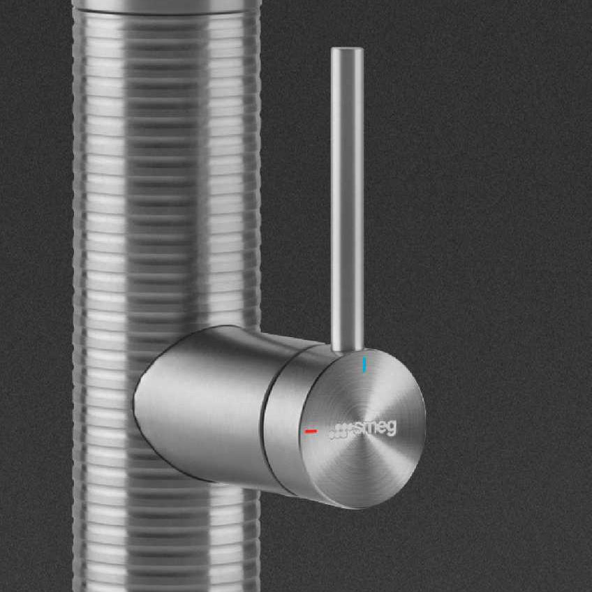 Monomando 24 cm Acero Inoxidable SMEG - jamesandstevenmx