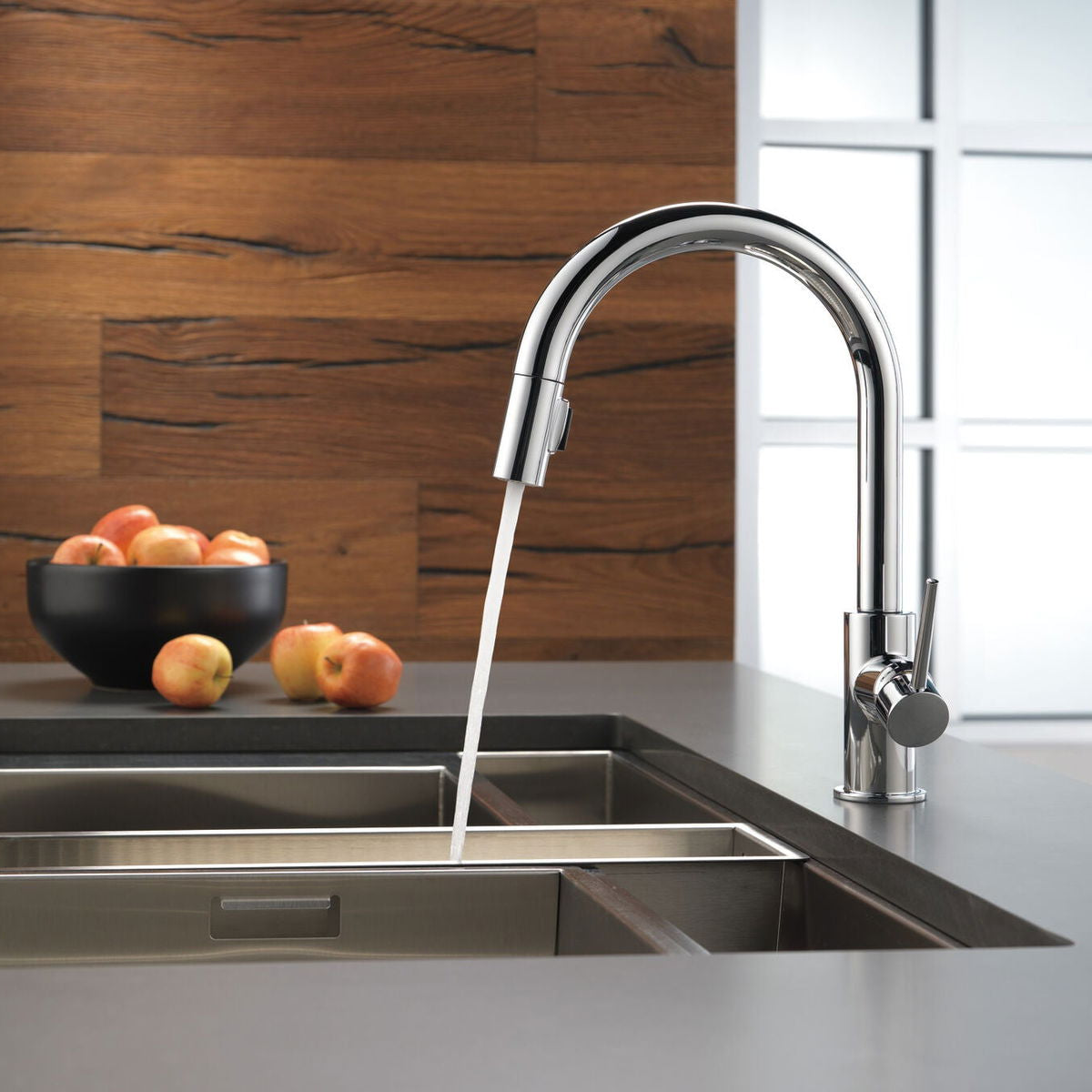 Monomando de Cocina Extensible - Trinsic Delta - jamesandstevenmx