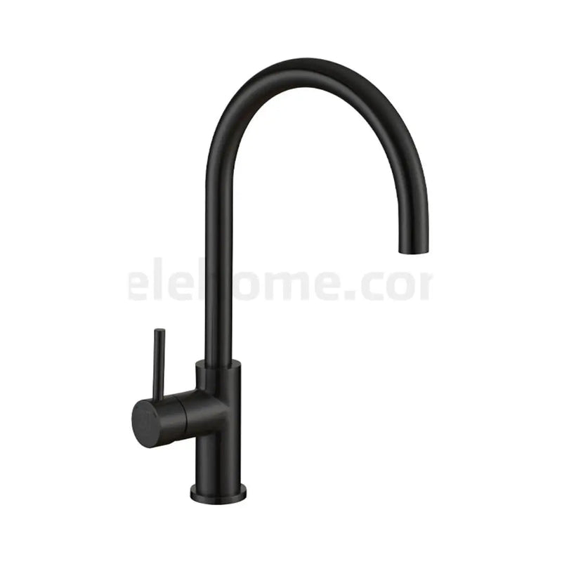 Monomando de Cocina para fregadero Negro Mate KELE - jamesandstevenmx