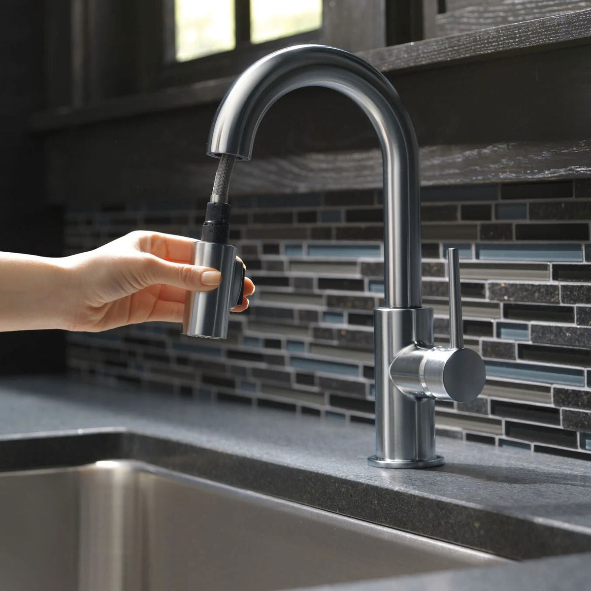 Monomando para Bar Pull Down - Trinsic Delta - jamesandstevenmx