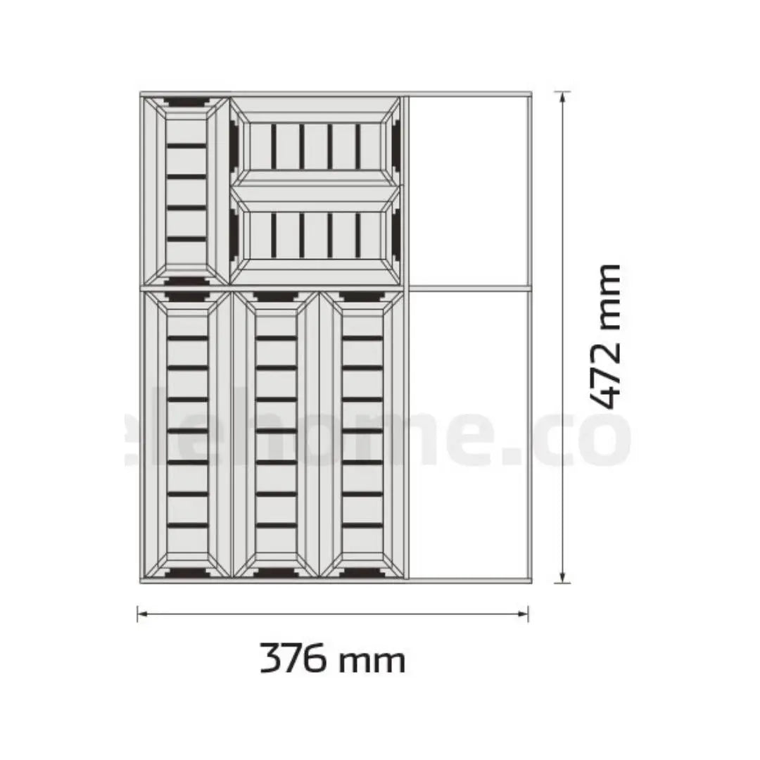 ORGANIZADOR DE CUBIERTOS PARA CAJÓN KAD0338 - jamesandstevenmx