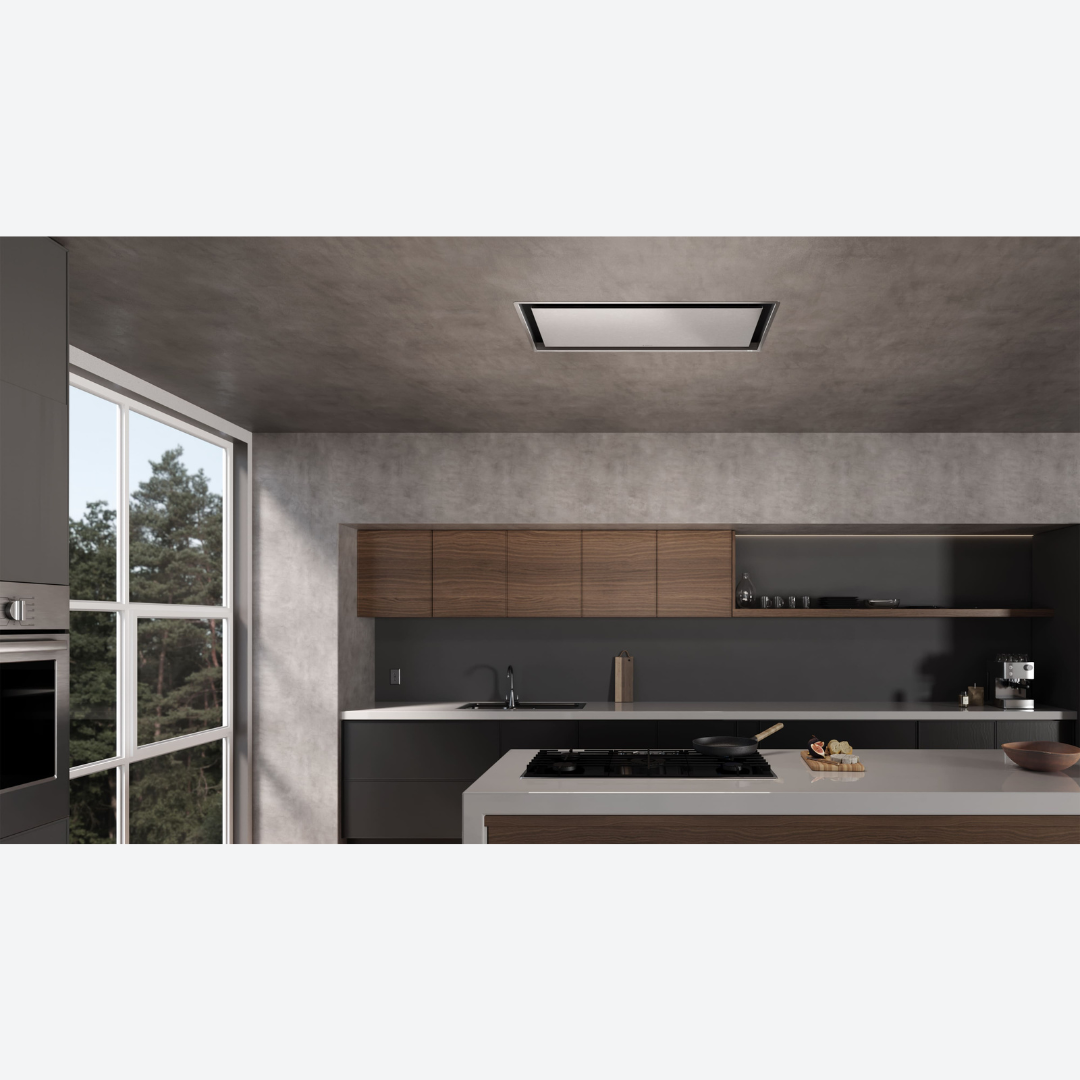 Campana de techo empotrable acero inoxidable CIELO 101 cm 40" 59" ELICA PRF0195202