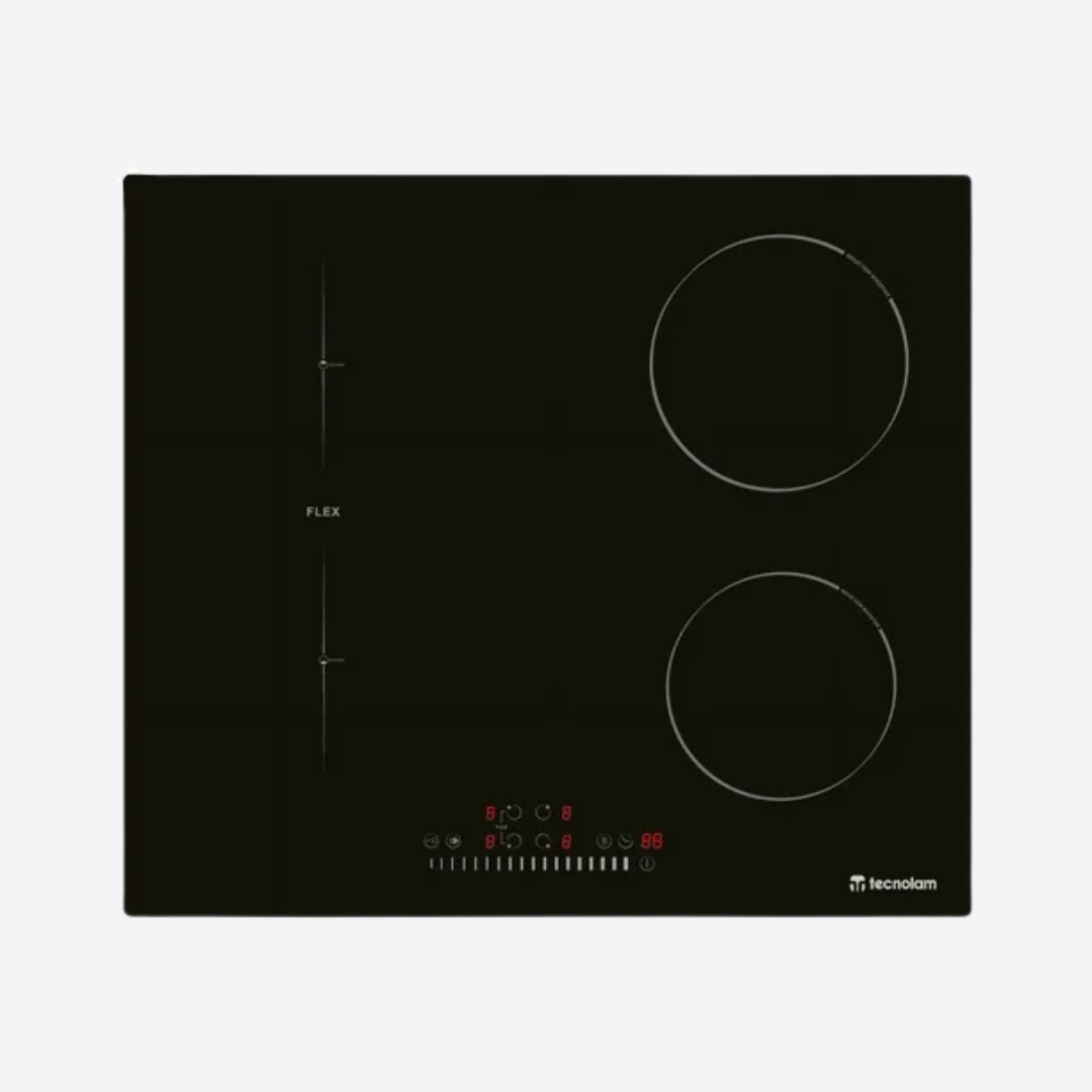 Parrilla de inducción 4 quemadores 64 cm 25.2″ TECNOLAM TIH60.NE
