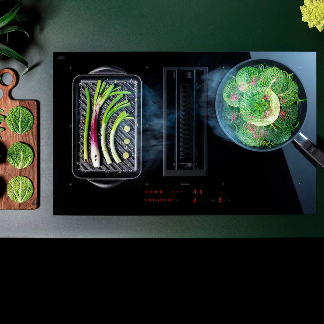 Parrilla de inducción con extracción 84 cm 33" FALMEC Quantum Pro Easy