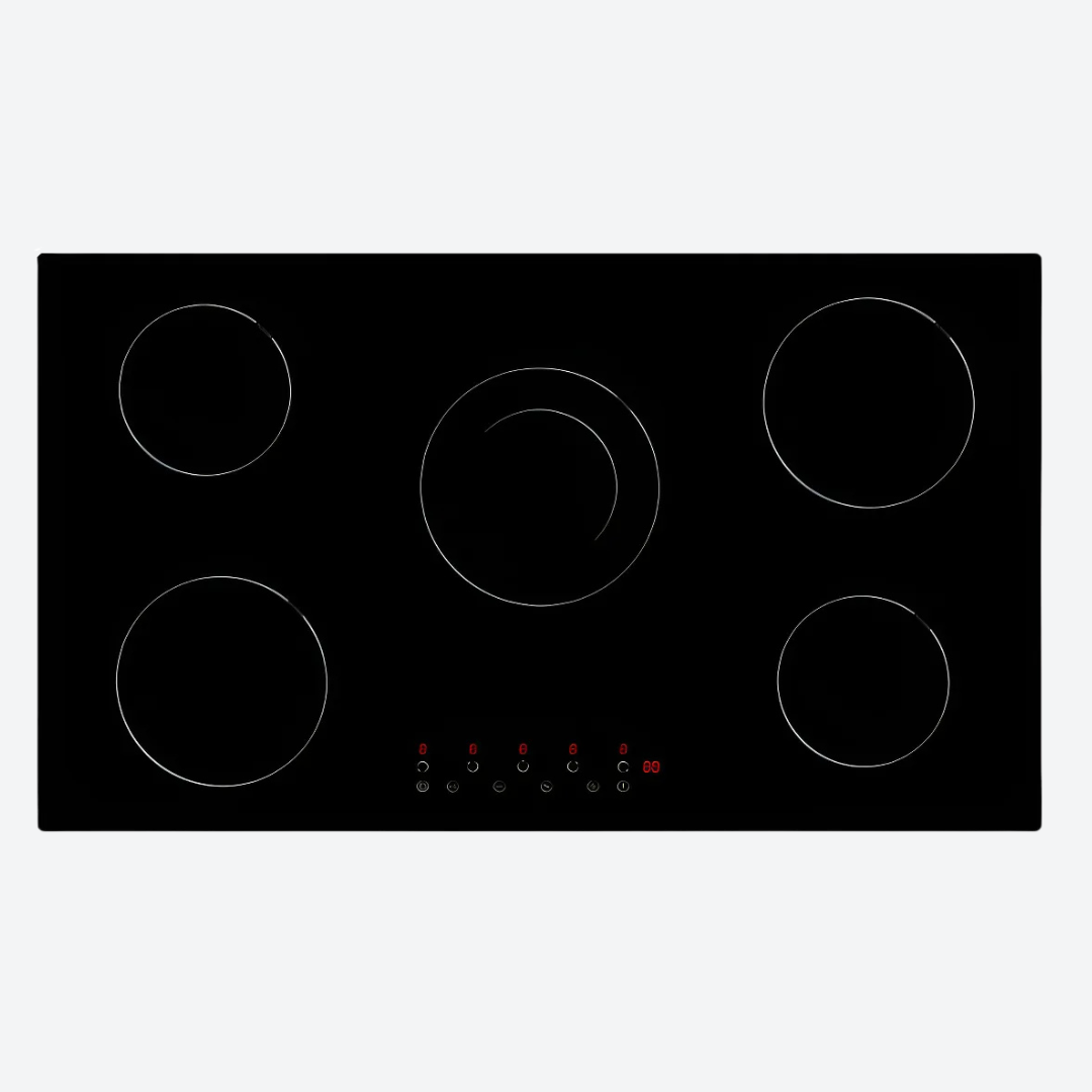 Parrilla de inducción vitrocerámica 52 cm 20.47″ TECNOLAM TCH90.NE