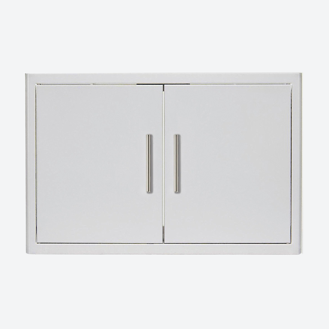 Puerta de acceso doble con soporte para toallas de papel 90.81 cm 35.75" BLAZE BLZ-AD40-R-SC