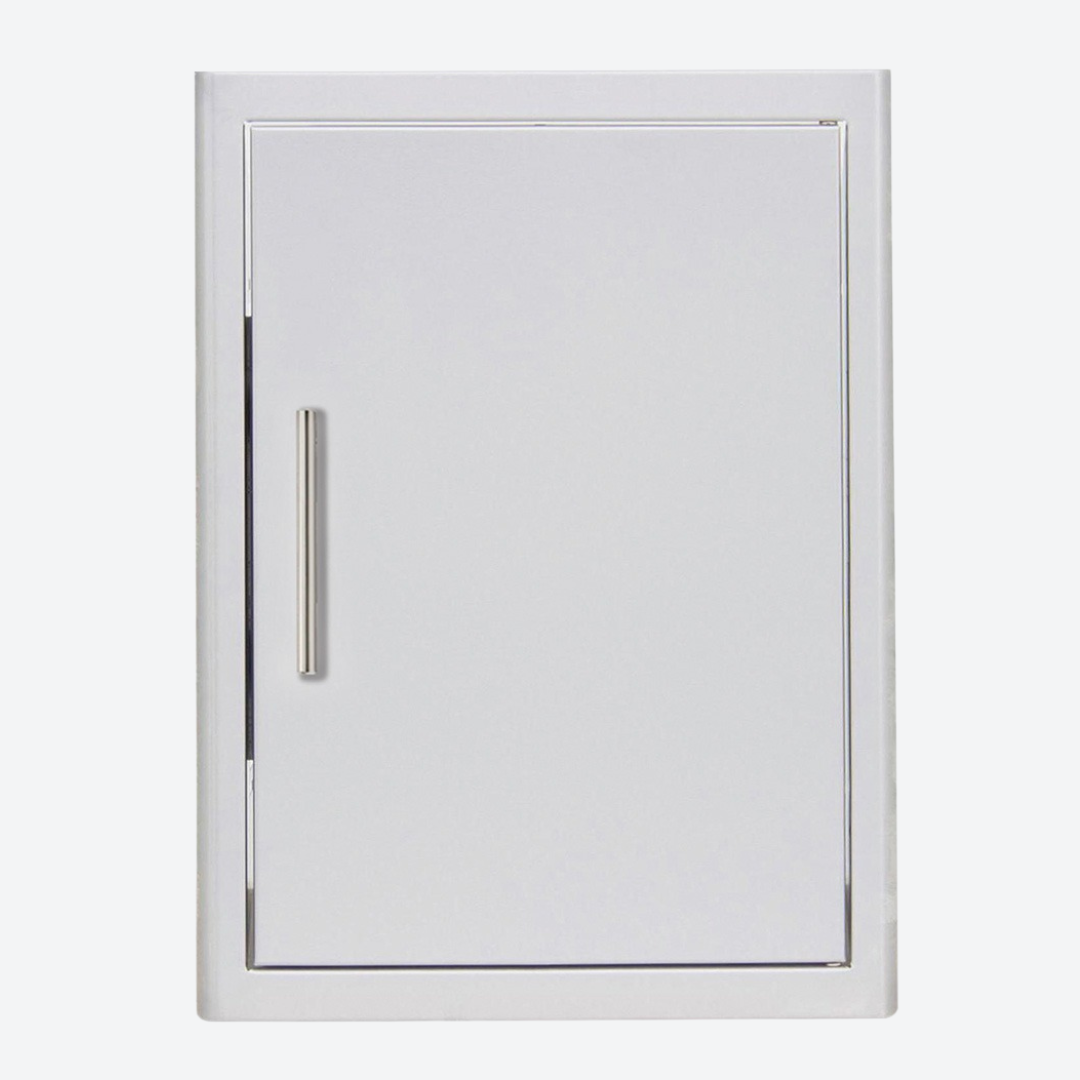 Puerta de acceso simple con bisagras a la derecha vertical 41.59 cm 16.37" BLAZE BLZ-SV-1420-R-SC