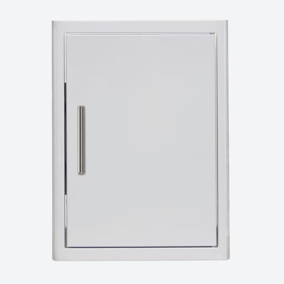 Puerta de acceso simple con bisagras a la derecha vertical 53.34 cm 21" BLAZE BLZ-SINGLE 2417-R-SC