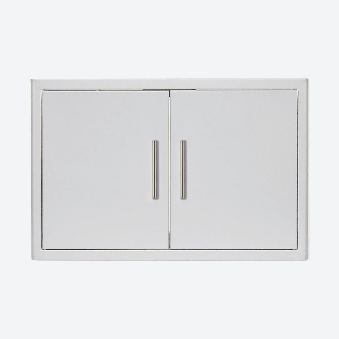 Puertas de acceso doble con soporte para toallas de papel 73.03 cm 28.75" BLAZE BLZ-AD32-R-SC