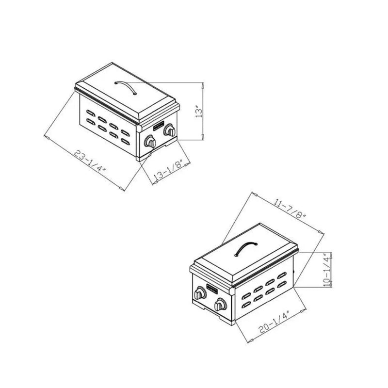 Quemador DOBLE gas LP COYOTE - jamesandstevenmx