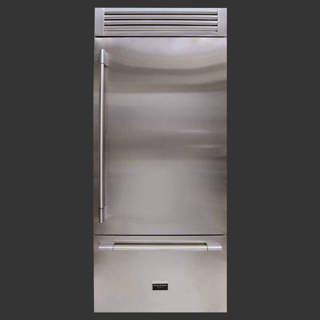 Refrigerador Bottom Drawer Bisagra Der Profesional 36" - FULGOR MILANO