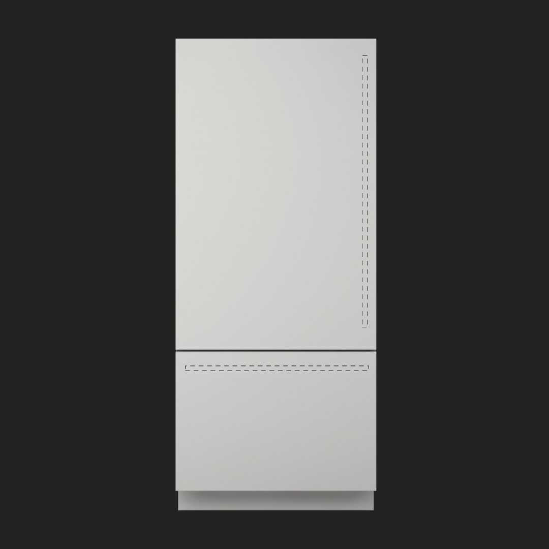 Refrigerador Bottom Drawer Bisagra Izq Panelable 36" - FULGOR MILANO