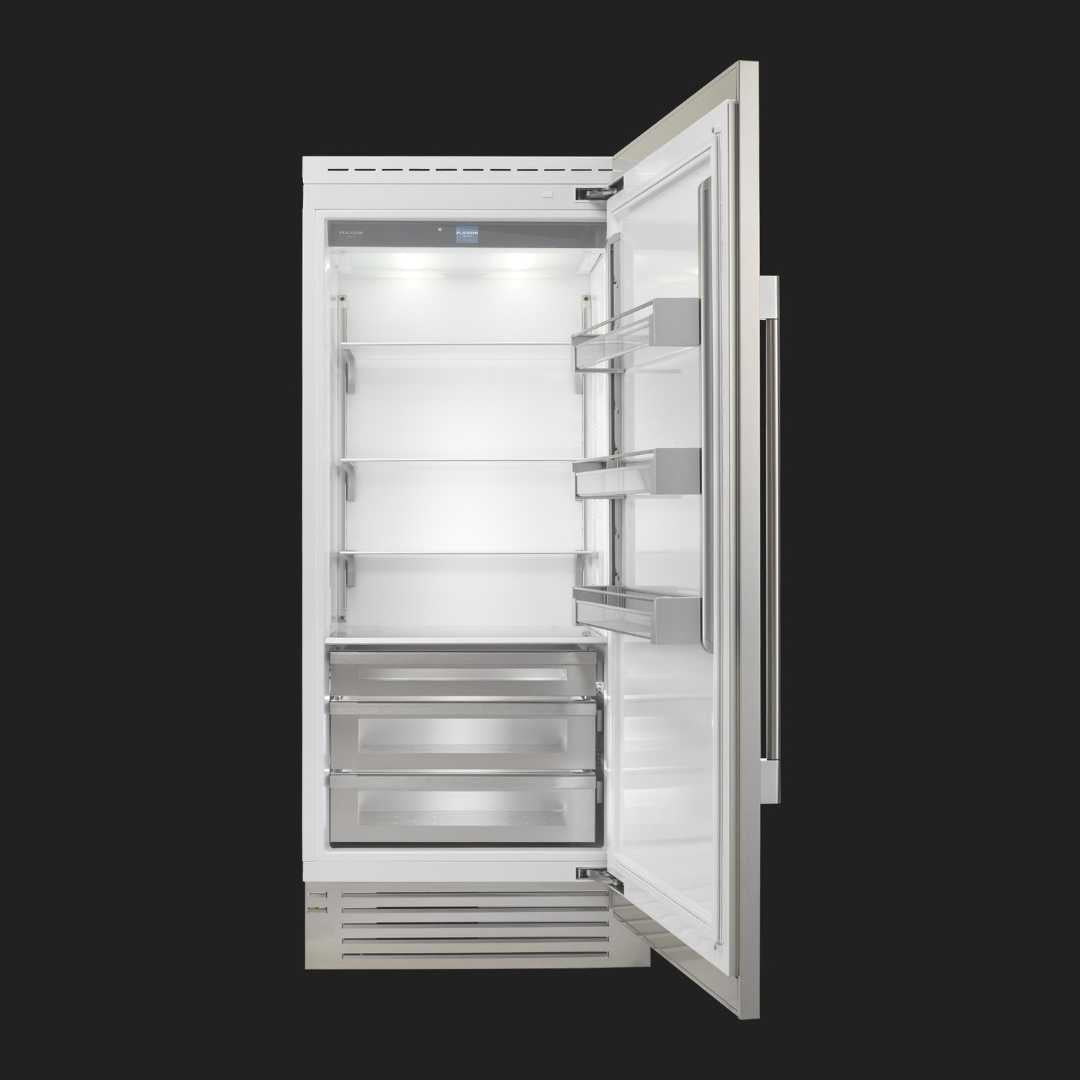 Refrigerador Columna Bisagra Der Inox 36" - FULGOR MILANO