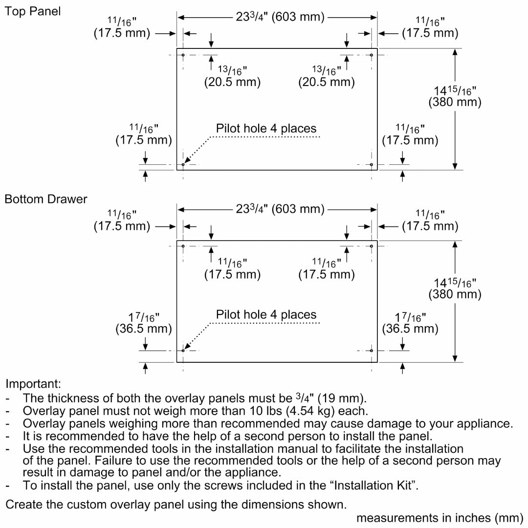 Refrigerador Bajo Encimera Manijas Masterpiece de 24" Freedom® Thermador - jamesandstevenmx