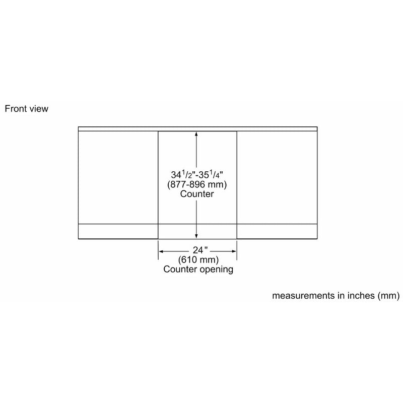 Refrigerador Bajo la Mesada Custom Panel de 24" Freedom® Thermador - jamesandstevenmx