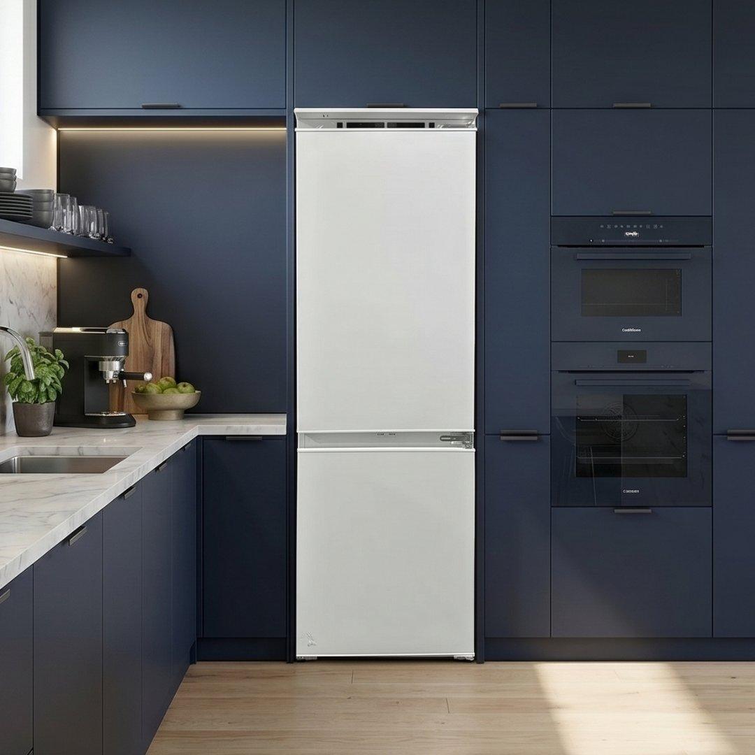 Refrigerador bottom mount panelable de 24" BERTAZZONI REF24BMBPNB