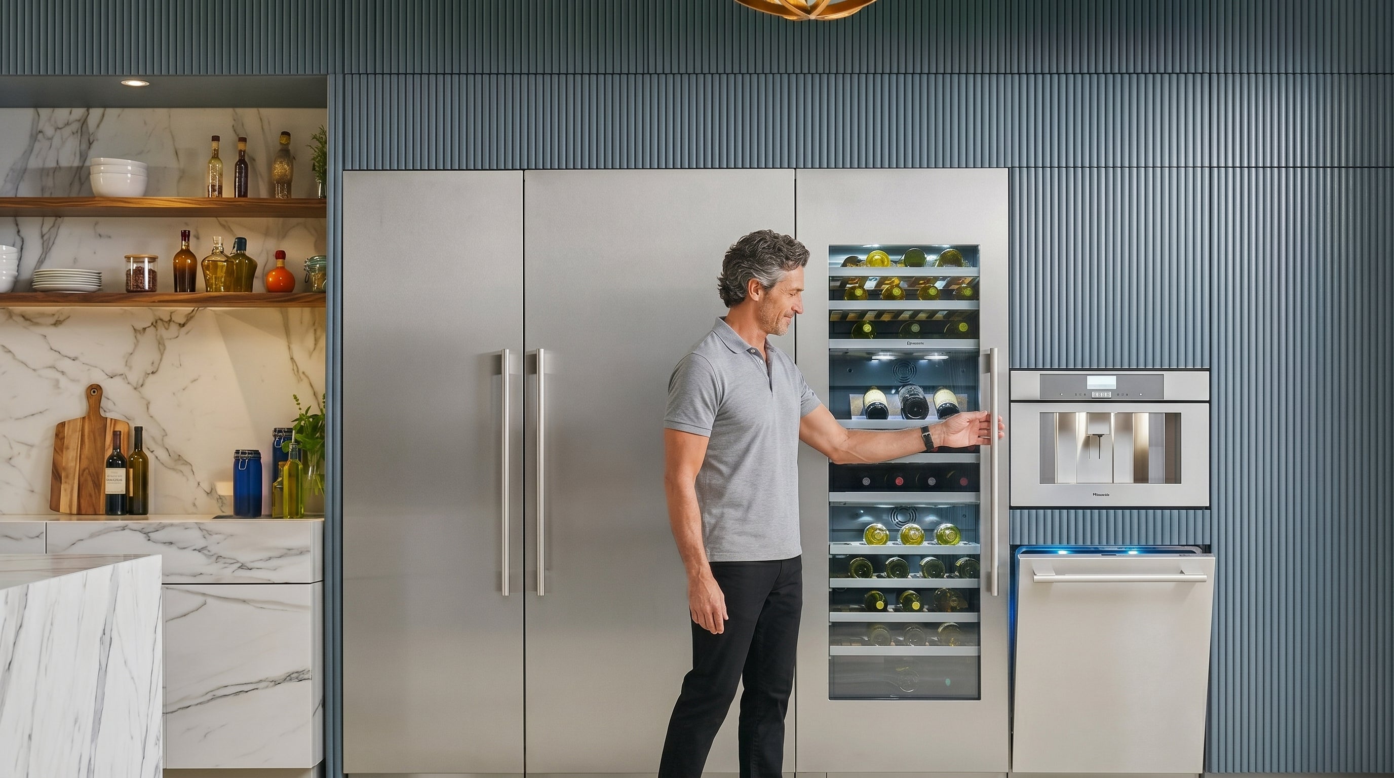 Refrigeradores para cocinas de alto diseno