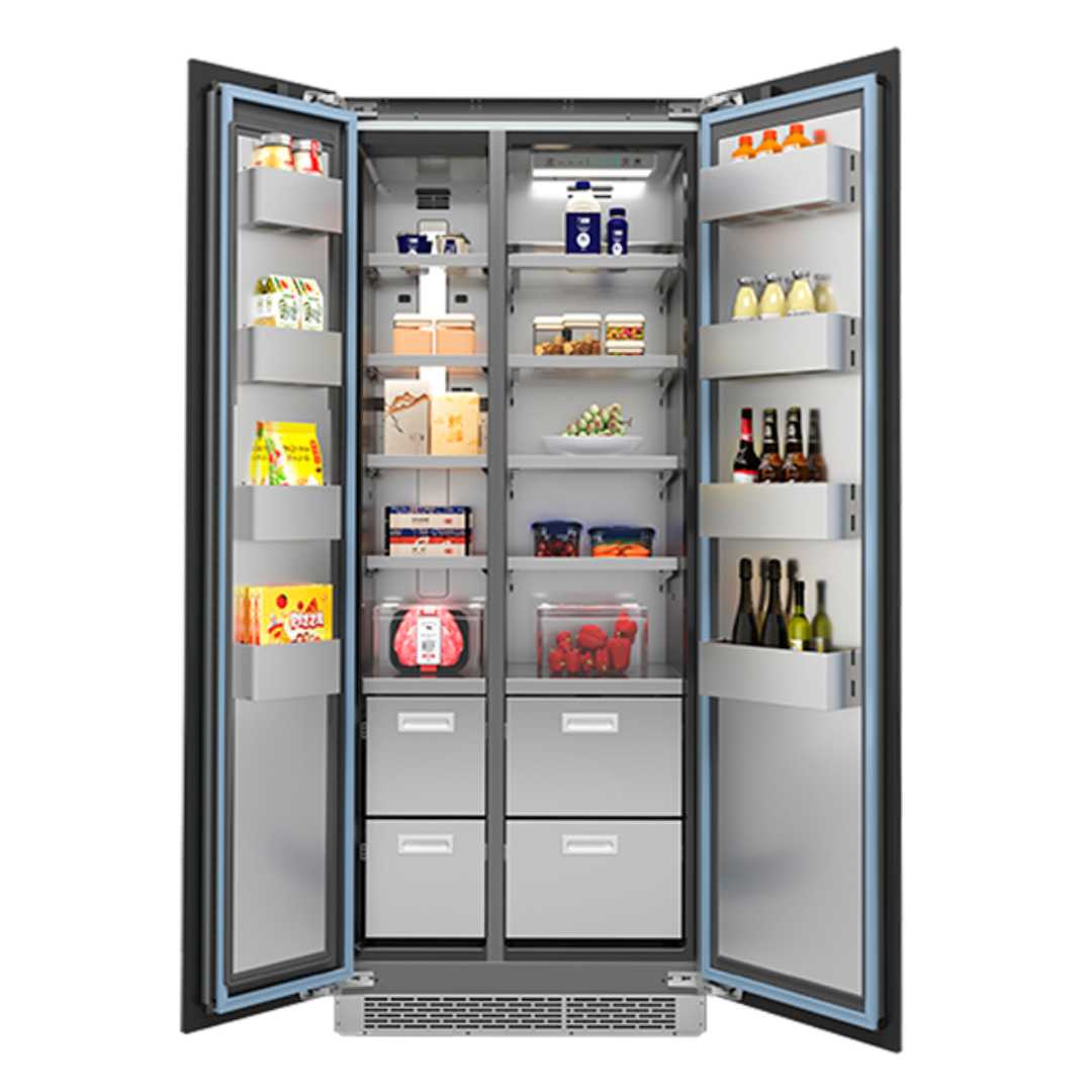 Refrigerador panelable 91cm TECNOLAM