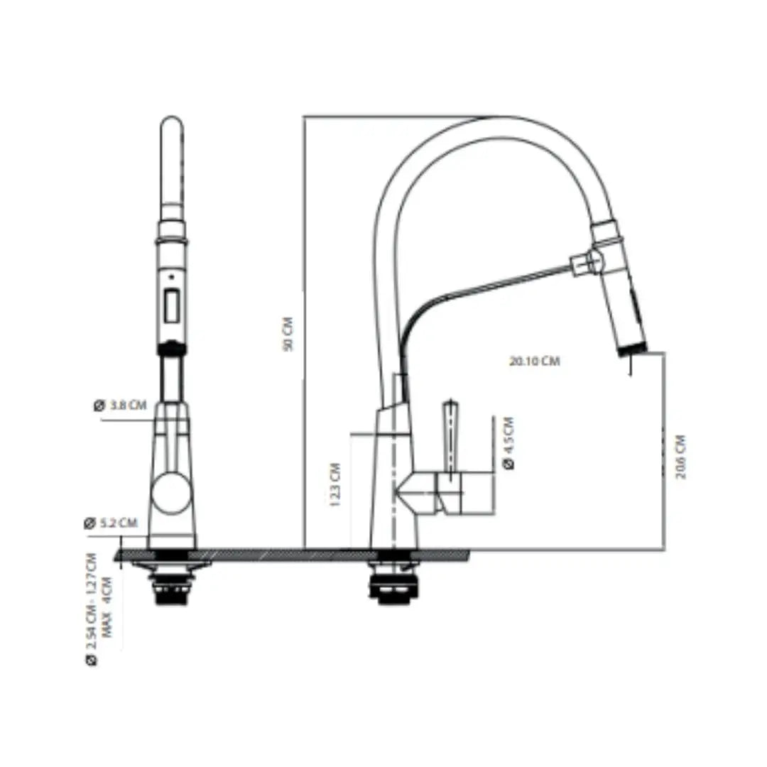 Grifo para cocina TECNOLAM - jamesandstevenmx