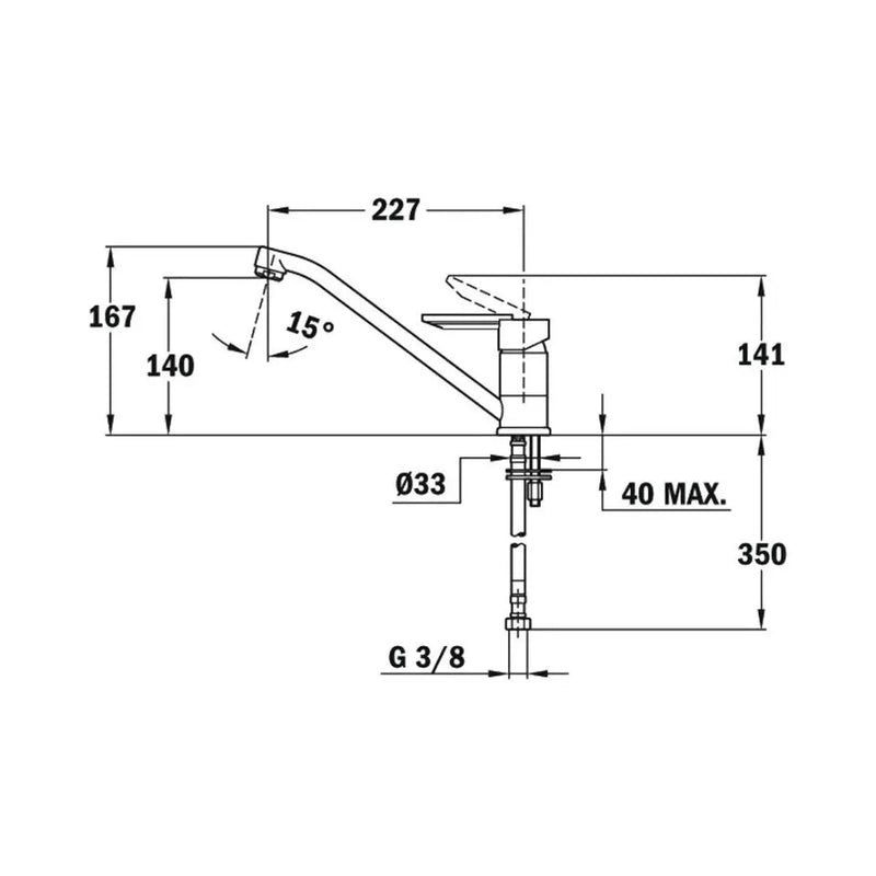 Grifo de cocina MF2 PROJECT TEKA - jamesandstevenmx