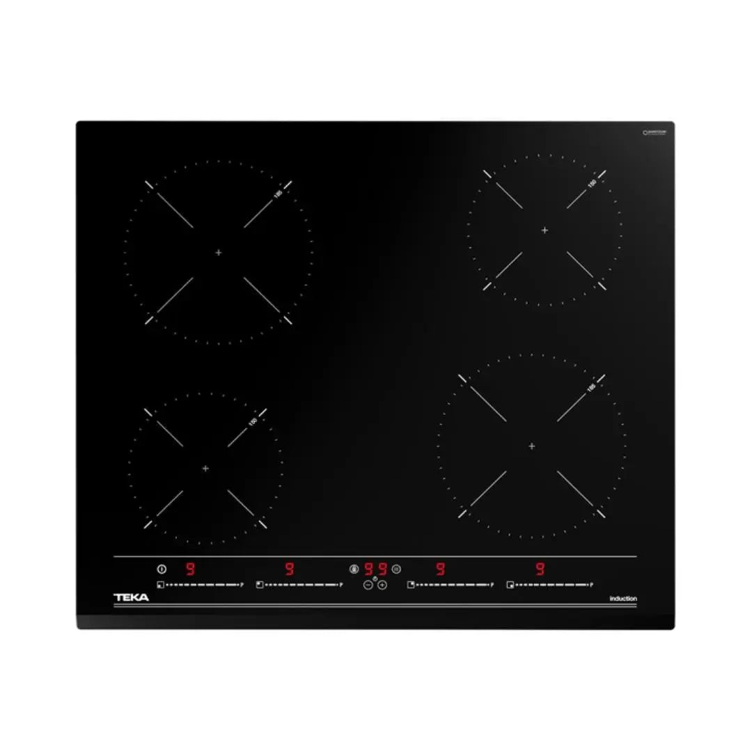 Parrilla vitrocerámica de inducción de 4 zonas con Touch Control TEKA - jamesandstevenmx