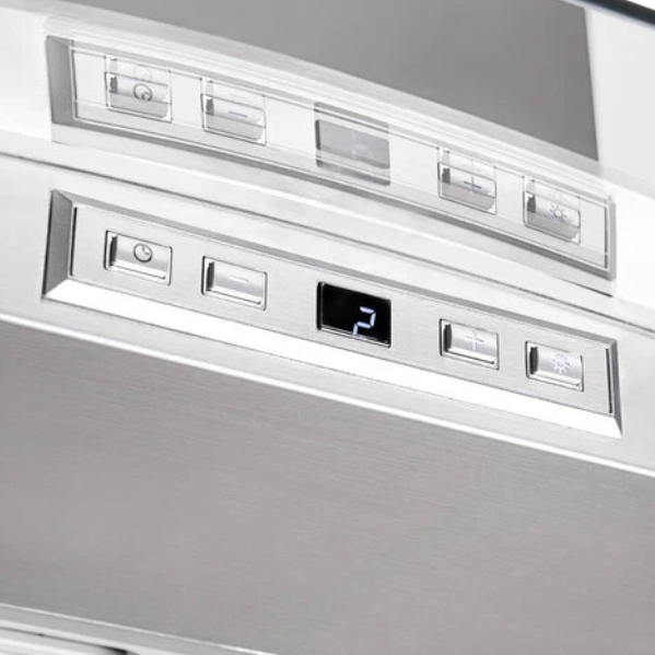 Campana Decorativa Vertical de pared acero inoxidable 90.0 cm 35.43" TEKA TOTAL NC980